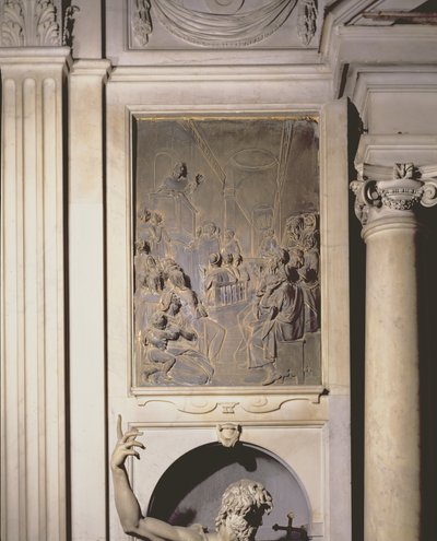St. Anthony Preaching, relief from the Salviati chapel by Giambologna